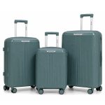Travelmate 3Pcs Pp Zipper Luggage Set