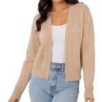 LADIES OPEN CARDIGAN