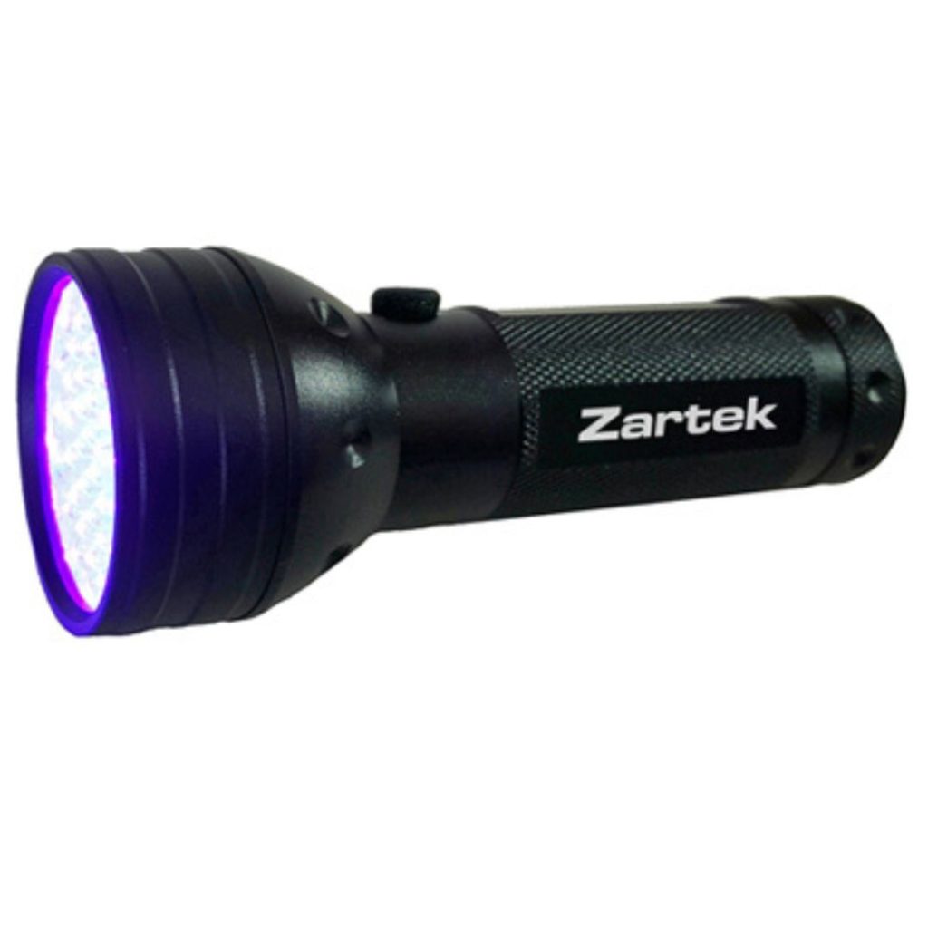 ZARTEK UV FLASHLIGHT 51 LED - BLACK