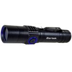 ZARTEK UV RECHARGEABLE FLASHLIGHT 5W - BLACK