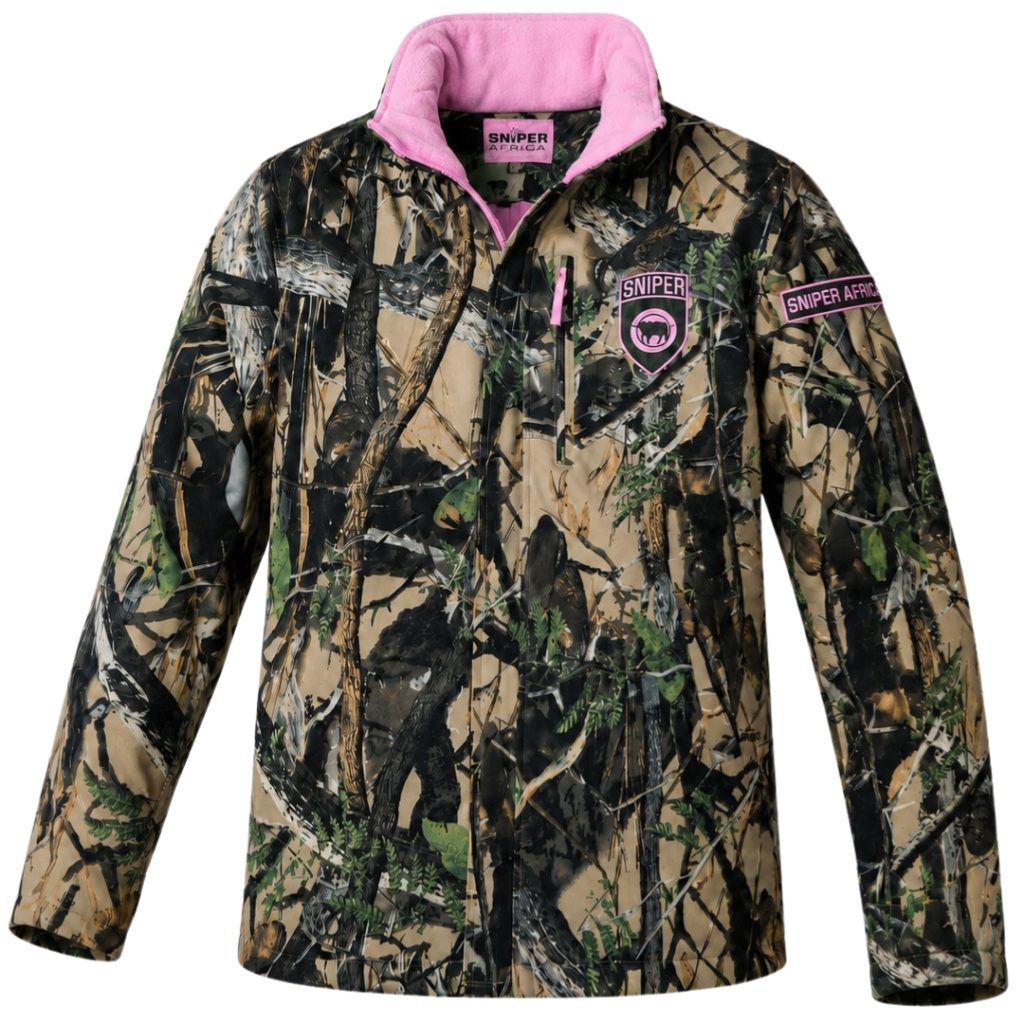 SNIPER AFRICA KIDDIES PARKA JACKET - 3D/PINK