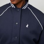 Polo Wmn Tori Ls Varsity Jacket - Image 3