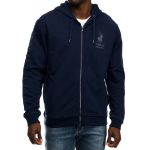 Polo Mens Pjc Zip Thru Hooded Sweat