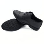 Hush Puppies Mens Reggie Leather Shoes - Image 2