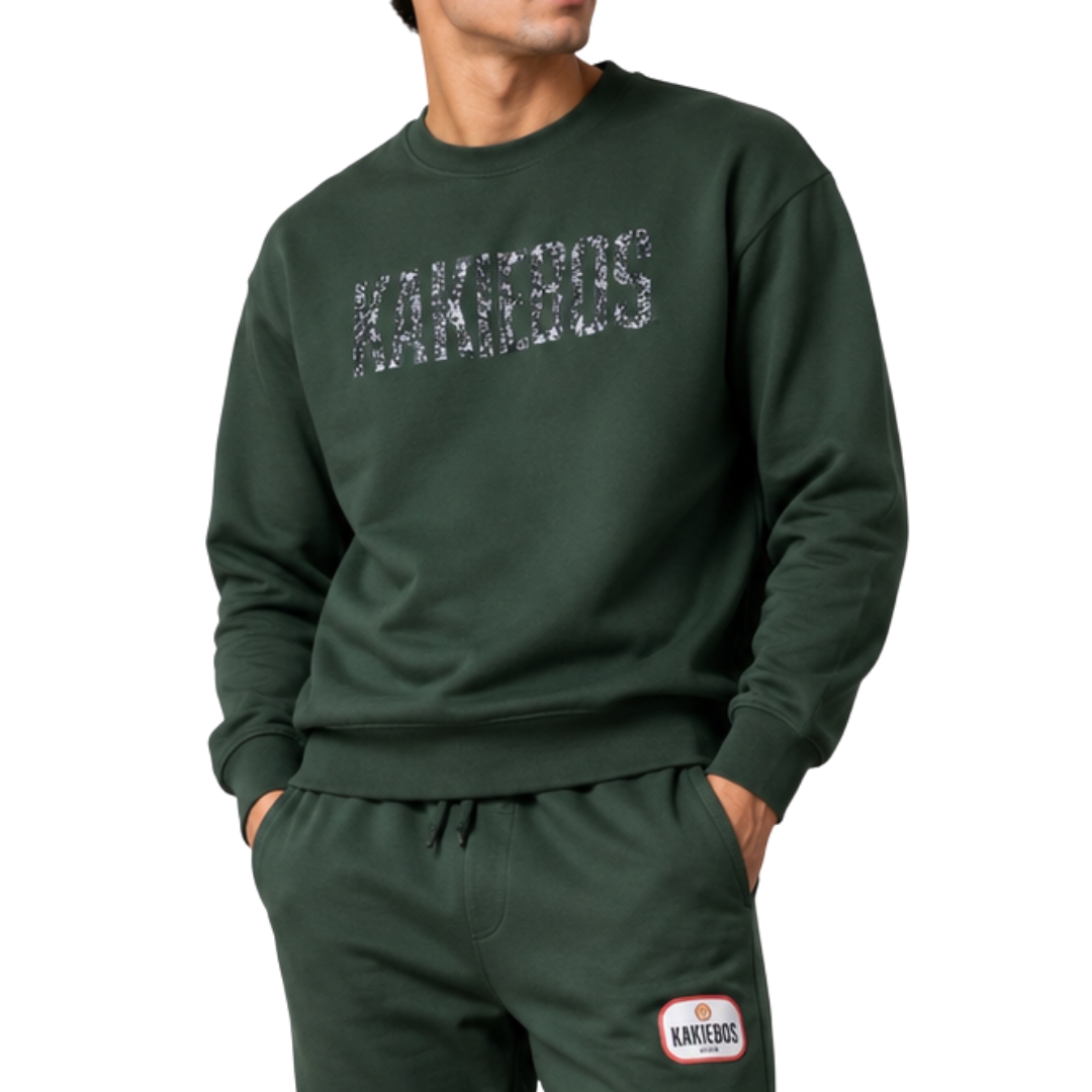 31164 Kakiebos Classic Crew Neck Fleece - Image 1