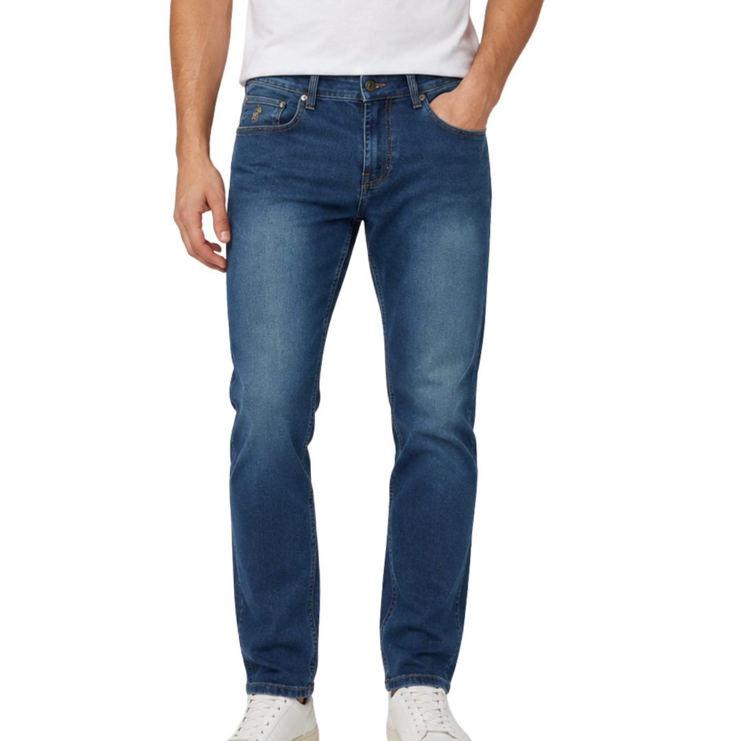 31293 Polo Mens Fash Simon Straight Leg Jean - Image 1