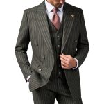 MENS SUIT GREEN
