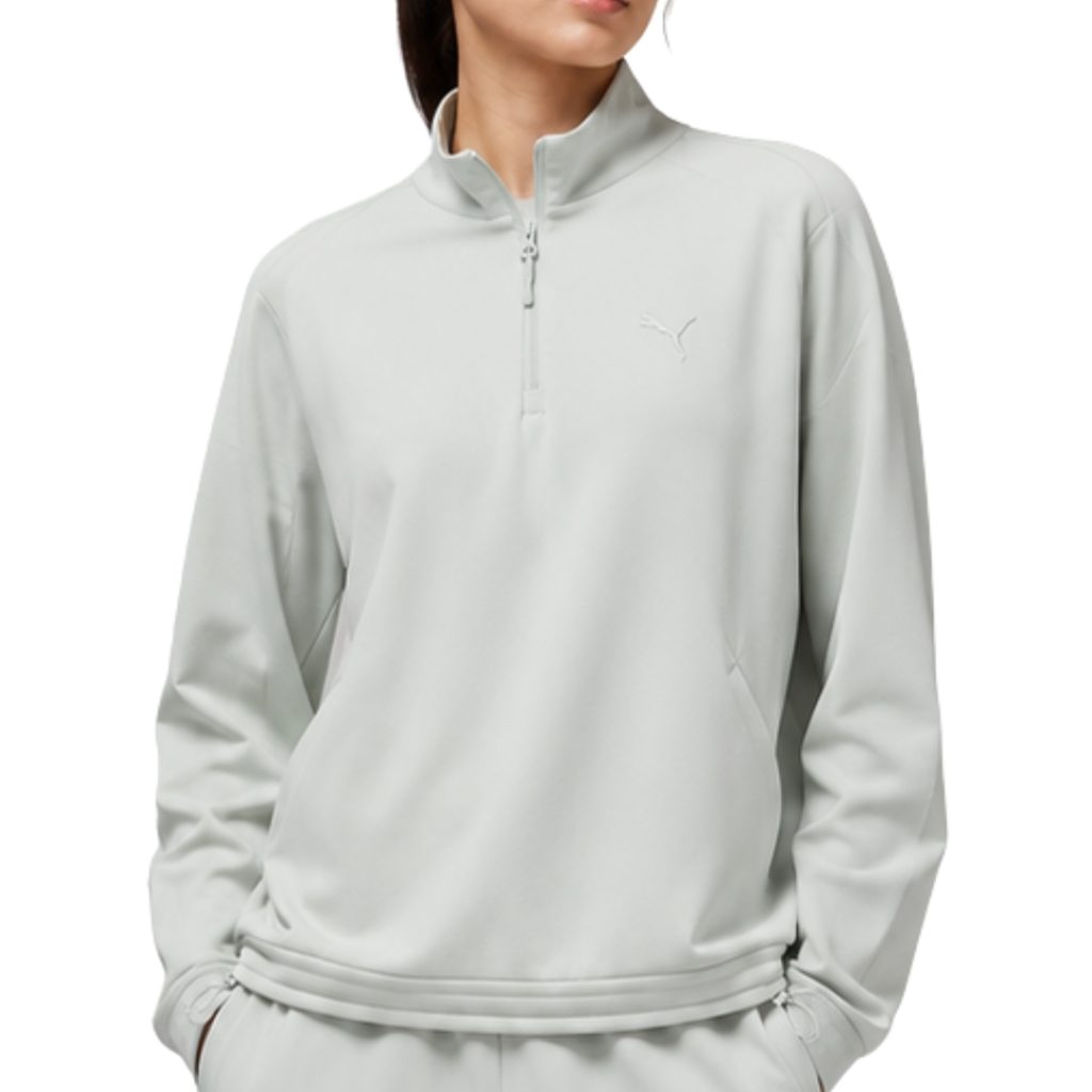 PUMATECH SENSE RELAXED HALF-ZIP